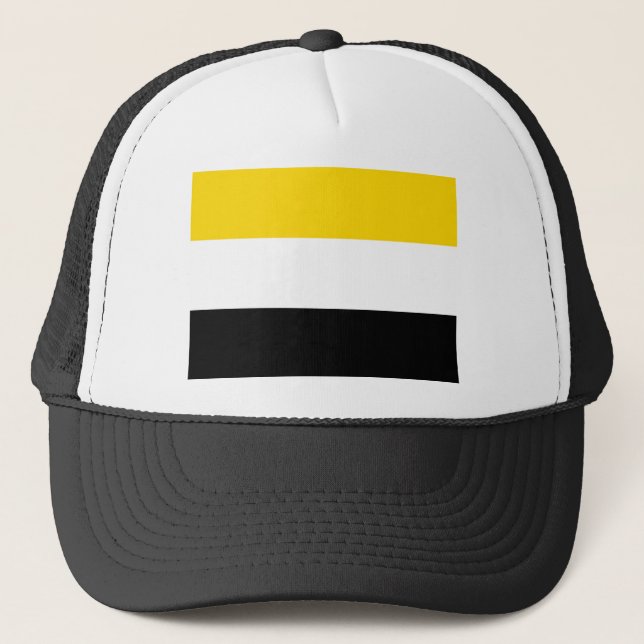 Ethnische Flagge Arawakan Garifuna Leute Truckerkappe (Vorderseite)