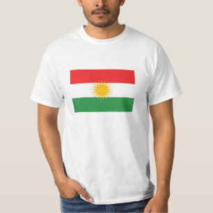 Ethnische Flagge des Kurdistans T-Shirt
