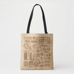 Ethnische handgefertigte Ornamente Tasche