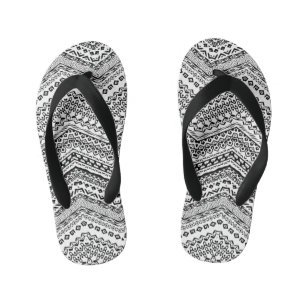 Ethnische Motive 2 Kinderbadesandalen