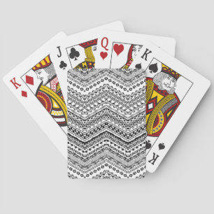 Ethnische Motive 2 Spielkarten
