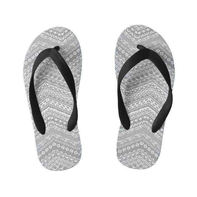 Ethnische Motive 6 Kinderbadesandalen (Fußbett)