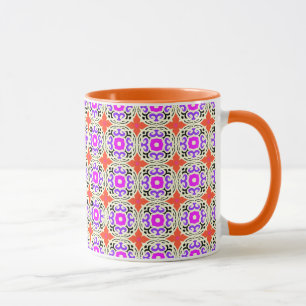 Ethnische Muster mit marokkanischen Motiven Tasse
