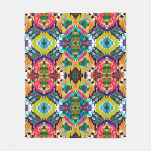 Ethnische nahtlose Muster. Ethnischer Boho-Ornamen Fleecedecke