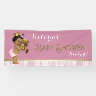Ethnische Prinzessin-Baby-Party Banner