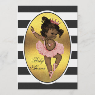 Ethnische Prinzessin Ballerina Einladung