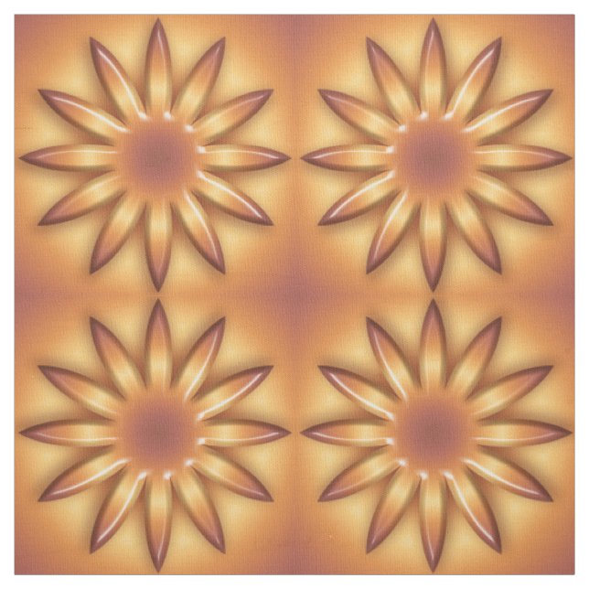 Ethnische Sonne. Abstraktes geometrisches Stoff (Muster)