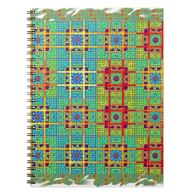 Ethnische Stammesmuster.jpg Notizblock (Vorderseite)