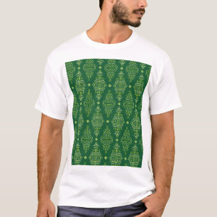 Ethnischer Boho: Kreativer Stamm nahtlos. T-Shirt