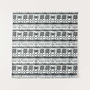 Ethnischer Boho-Stammeskunst-Druck Wandteppich