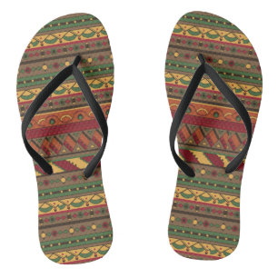 Ethnischer Hintergrund Flip Flops