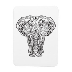 Ethnischer indischer Elefant Magnet