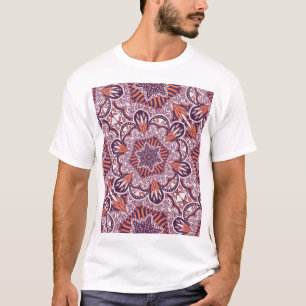 Ethnischer Stil, Vintage Dekoration. T-Shirt