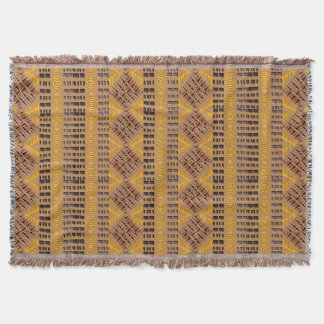 ethnisches afrikanisches Stammes- geometrisches Decke