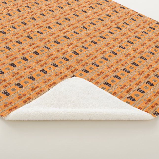 Ethnisches afrikanisches Stammes- Muster Sherpadecke (3/4)