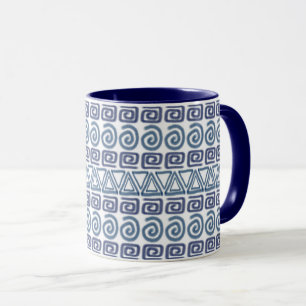 ethnisches afrikanisches von Hand gezeichnetes Tasse