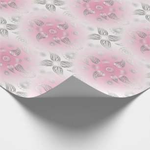 Ethnisches Boho Muster Paisleys Geschenkpapier