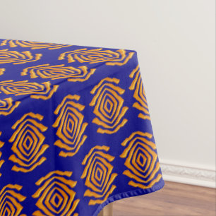 Ethnisches geometrisches abstraktes afrikanisches tischdecke