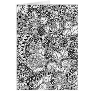 Ethnisches mit Blumeninspiriertes