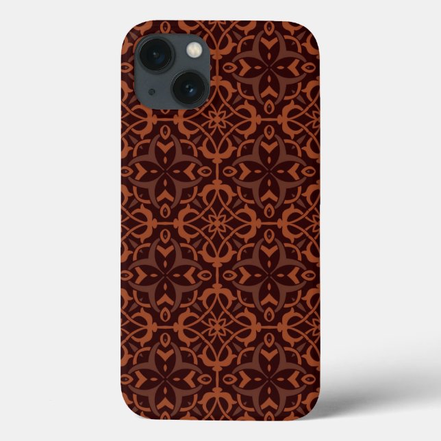 Ethnisches modernes geometrisches Muster 2 Case-Mate iPhone Hülle (Rückseite)