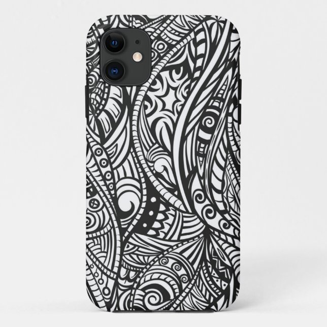 Ethnisches Muster 3 Case-Mate iPhone Hülle (Rückseite)