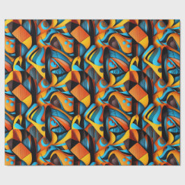 Ethnisches Muster, ethnische Gestaltung, ethnische Geschenkpapier