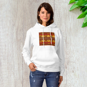 Ethnisches Muster Hoodie