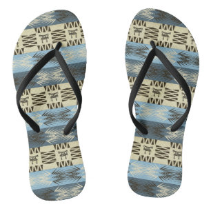 ethnisches Stammes- afrikanisches Muster Flip Flops