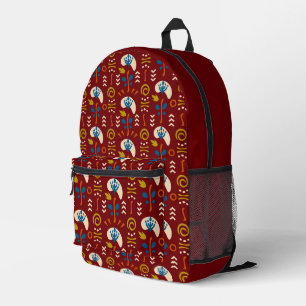 Ethnisches Volksmuster Bedruckter Rucksack