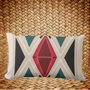 Ethno-Beige Green Outdoor Kissen Boho wetterfest Für Draußen