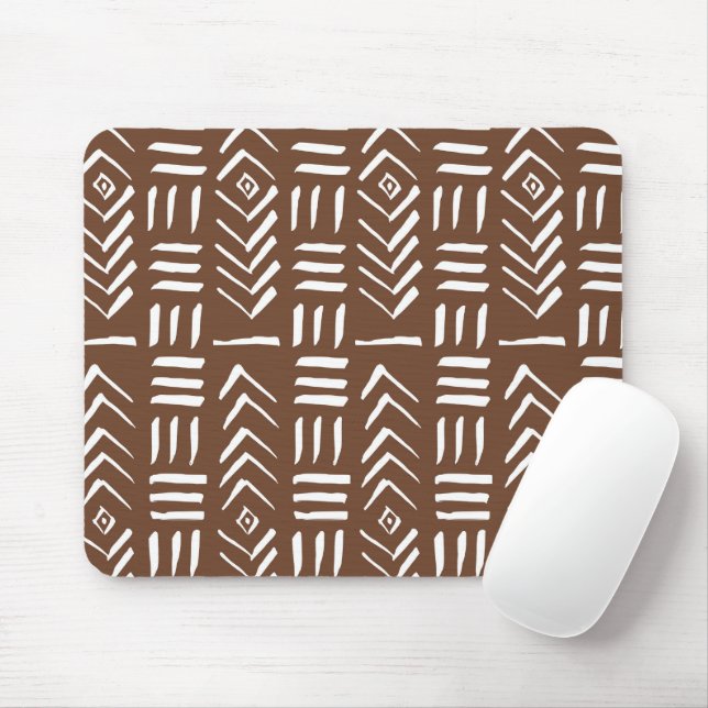 Ethno-Stammes-Schlammtuch geometrische Muster Mousepad (Mit Mouse)