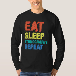 Ethnografie Ethnograf Social Research Anthropol T-Shirt