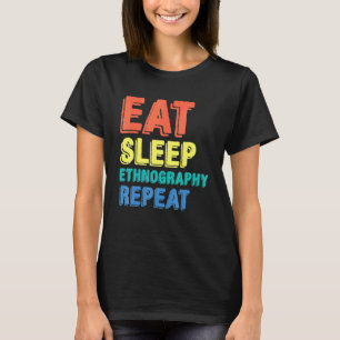 Ethnografie Ethnograf Social Research Anthropol T-Shirt