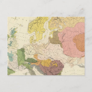 Ethnografie, Europa Postkarte