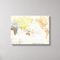 Ethnografische Karte der Welt