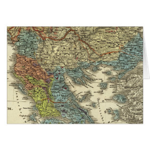 Ethnographische Karte des Osmanischen Reiches