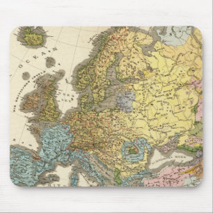 Ethnographische Karte Europas Mousepad