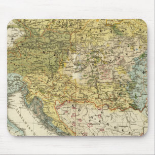 Ethnographische Karte Europas Mousepad