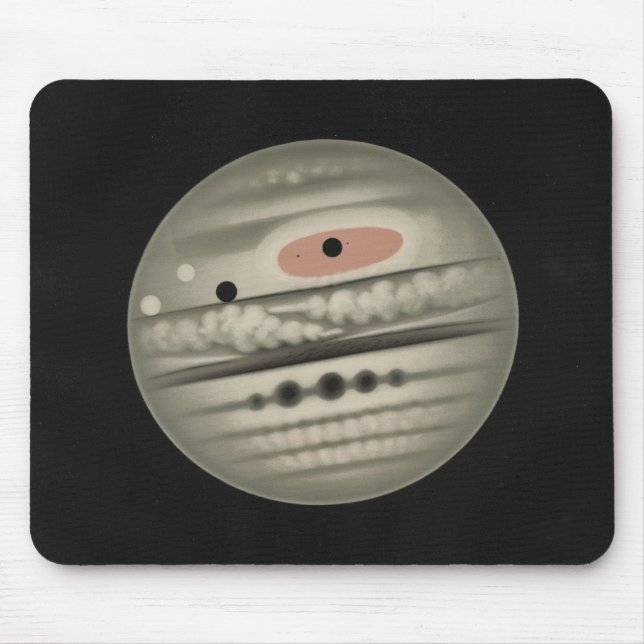 Etienne Leopold Trouvelot - Der Planet Jupiter Mousepad (Vorne)