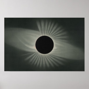 Etienne Leopold Trouvelot - Total Eclipse Poster
