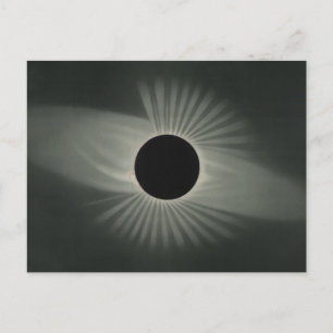 Etienne Leopold Trouvelot - Total Eclipse Postkarte