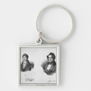 Etienne Mehul und Giacomo Meyerbeer Schlüsselanhänger