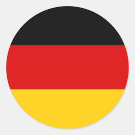 Etikett Deutschland Runder Aufkleber