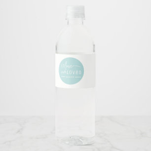 Etikett für benutzerdefinierte Wasserflaschen