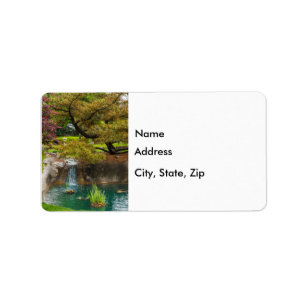 Etikett für botanische Bliss Adressaufkleber