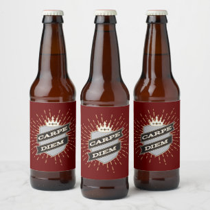 Etikett für das Karton-Bier