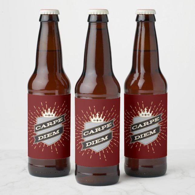Etikett für das Karton-Bier (Flaschen)