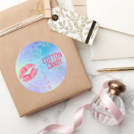 Etikett für das Pastell-Shimmer Lip-Scrub Runder Aufkleber