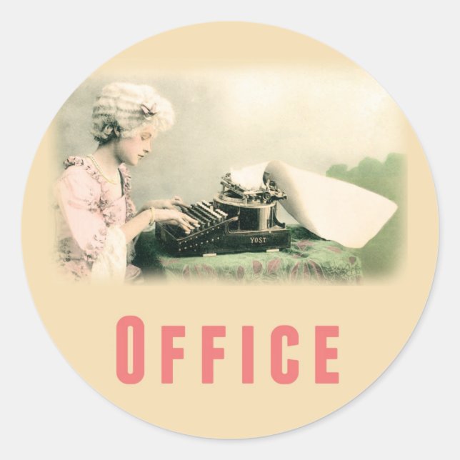 Etikett für den Aufkleber für Office-Umzugskartons (Vorderseite)