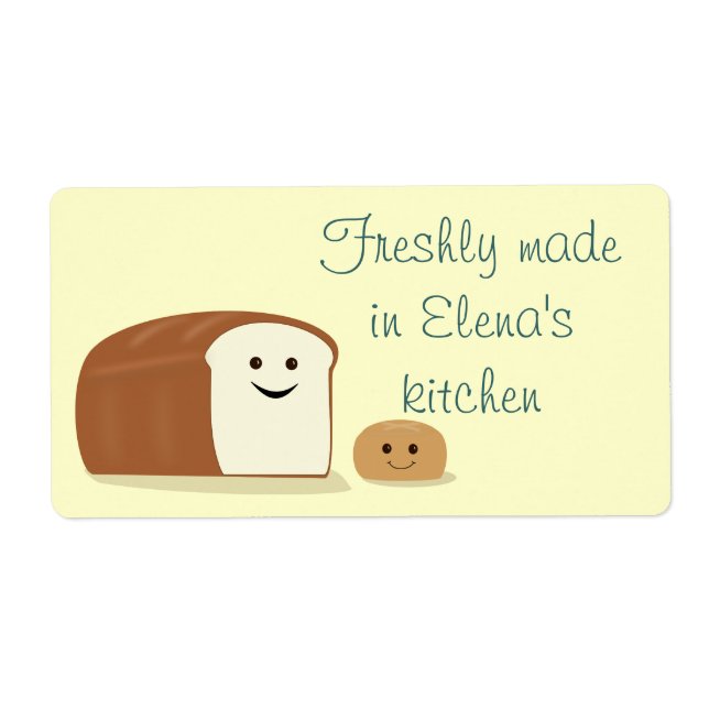 Etikett für frisches Brot (Vorne)